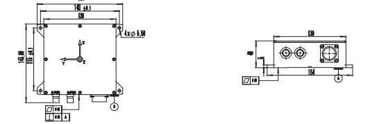 Multi-Source Information Fusion for Vehicle-Mounted Integrated Navigation: Architecture, and Algorithms插图2 combined-navigation-system-dimensions